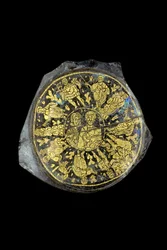 Kultainen kulhofragmentti, 4. vuosisata (lasi)